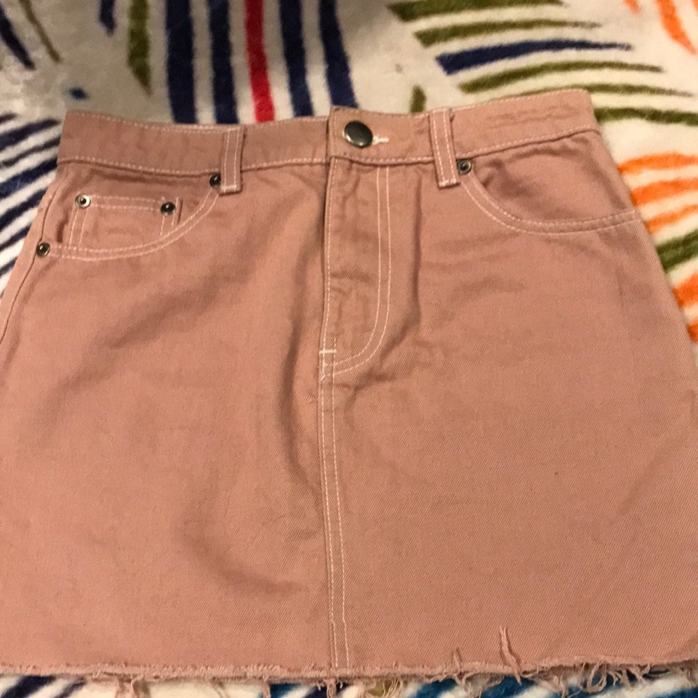 Forever 21 Light Pink Mini Skirt